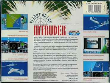 Flight of the Intruder - Box - Back Image