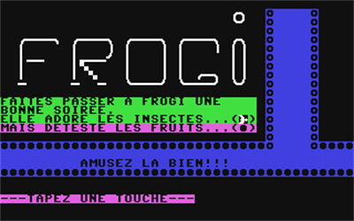 Frogi - Screenshot - Game Title Image