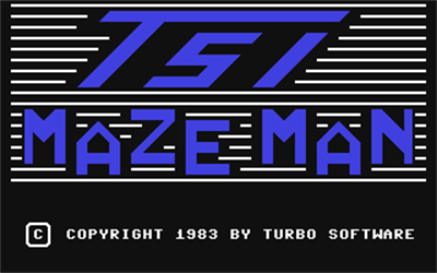 Turbo Maze Man - Screenshot - Game Title Image
