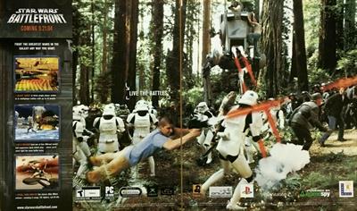 Star Wars: Battlefront - Advertisement Flyer - Front Image