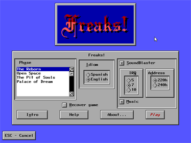 Freaks - Screenshot - Game Title Image