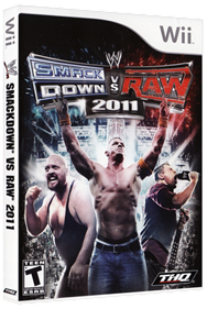 WWE SmackDown vs. Raw 2011 - Box - 3D Image