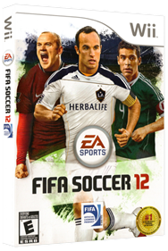 FIFA Soccer 12 - Box - 3D Image