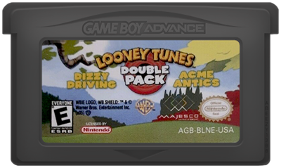 Looney Tunes: Double Pack: Dizzy Driving / Acme Antics - Cart - Front Image