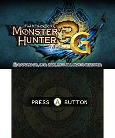 Monster Hunter 3: Ultimate - Screenshot - Game Title Image