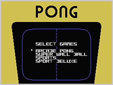 Pong - Screenshot - Game Title Image