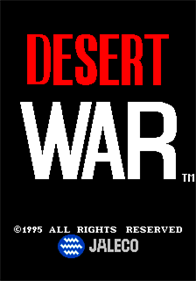 Desert War - Screenshot - Game Title Image