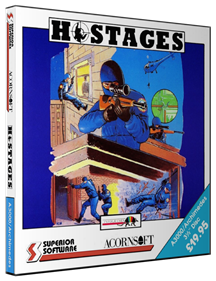 Hostages - Box - 3D Image