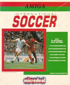 Amiga International Soccer - Box - Front Image