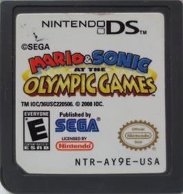 Mario & Sonic at the Olympic Games - Cart - Front Image