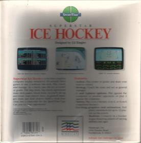 Superstar Ice Hockey - Box - Back Image