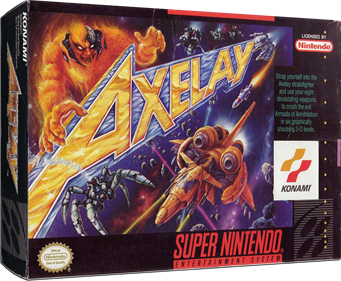 Axelay - Box - 3D Image