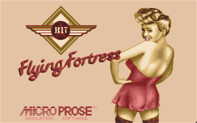 B-17 Flying Fortress - Screenshot - Game Title Image