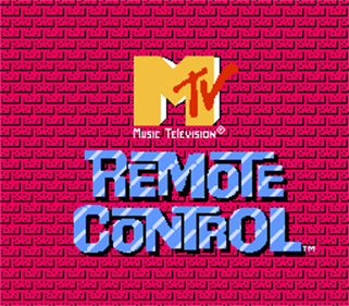 Remote Control - Screenshot - Game Title Image