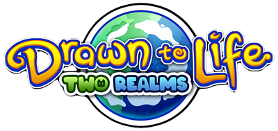 Drawn to Life: Two Realms - Clear Logo Image