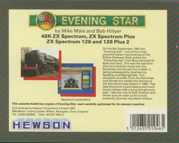 Evening Star  - Box - Back