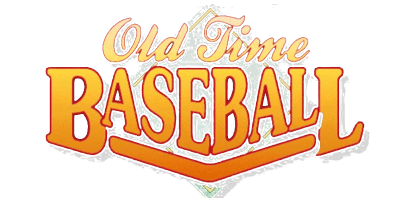 Old Time Baseball - Clear Logo Image