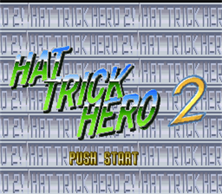 Hat Trick Hero 2 - Screenshot - Game Title Image