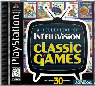 A Collection of Classic Games from the Intellivision - Box - Front - Reconstructed Image