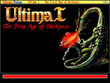 Ultima Trilogy: I ♦ II ♦ III - Screenshot - Game Title Image