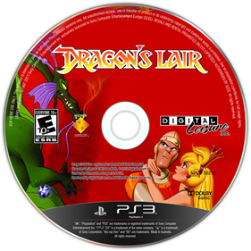 Dragon's Lair - Fanart - Disc Image