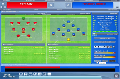 Championship Manager 2007  - Screenshot - Gameplay Image