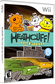 Heathcliff: The Fast and the Furriest - Box - 3D Image