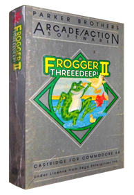 Frogger II: ThreeeDeep! - Box - 3D Image