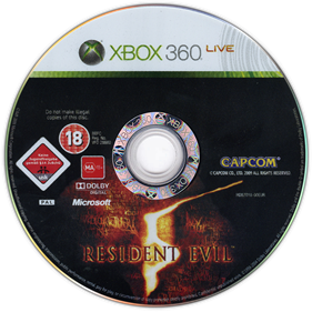 Resident Evil 5 - Disc Image