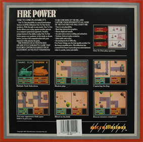 Fire Power - Box - Back Image