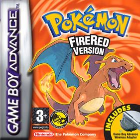 Pokémon FireRed Version - Box - Front Image