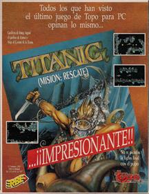 Titanic - Advertisement Flyer - Front Image
