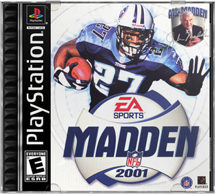 Madden NFL 2001 - Box - Front - Reconstructed Image