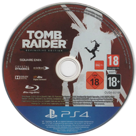 Tomb Raider: Definitive Edition - Disc Image