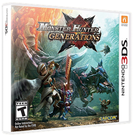 Monster Hunter Generations - Box - 3D Image