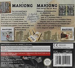 2 in 1: Mahjong + Mahjong Around the World - Box - Back Image