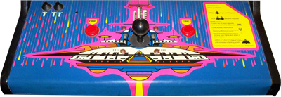 Galaga '88 - Arcade - Control Panel Image