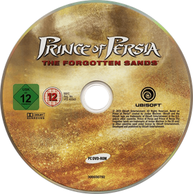 Prince of Persia: The Forgotten Sands - Disc Image