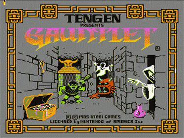 Gauntlet - Screenshot - Game Title Image