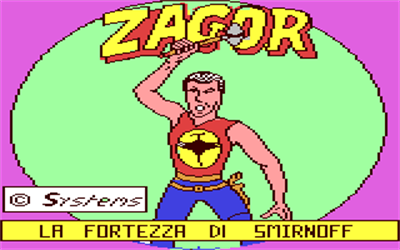 Zagor: La Fortezza di Smirnoff - Screenshot - Game Title Image