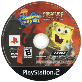 SpongeBob SquarePants: Creature from the Krusty Krab - Disc Image