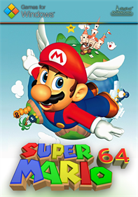 Super Mario 64 - Fanart - Box - Front