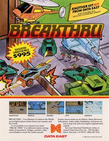 BreakThru - Advertisement Flyer - Front Image