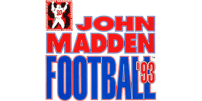 John Madden Football '93 - Clear Logo Image