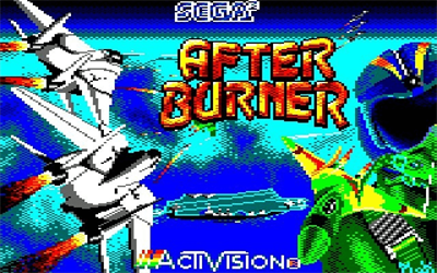 After Burner - Screenshot - Game Title