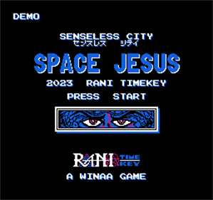 Senseless City: Space Jesus - Screenshot - Game Title Image