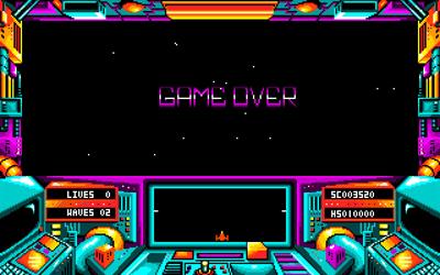 3D Galax - Screenshot - Game Over Image