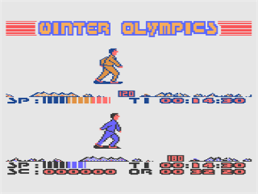 Winter Olympics - Screenshot - Gameplay Image