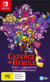 Cadence of Hyrule: Crypt of the NecroDancer Featuring The Legend of Zelda - Box - Front Image