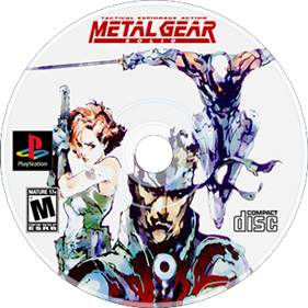 Metal Gear Solid - Fanart - Disc